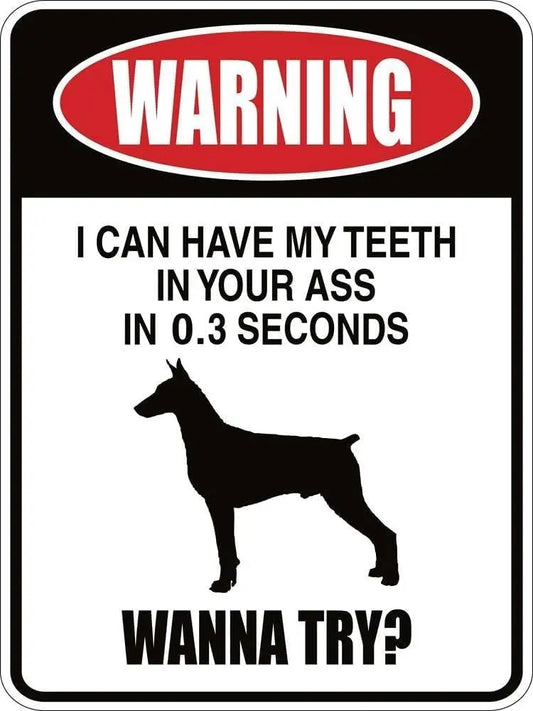I Can Have My Teeth In Your Ass
